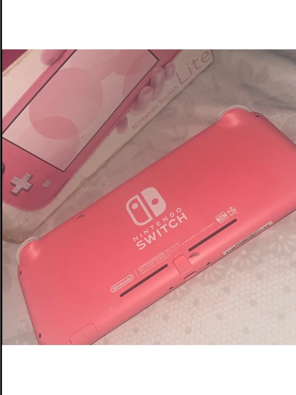 Nintendo Switch Lite Pink Handheld Console